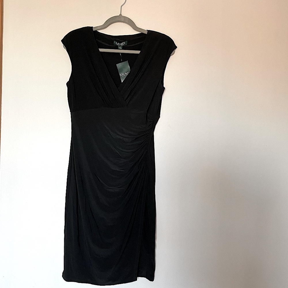 NWT Lauren Ralph Lauren black dress